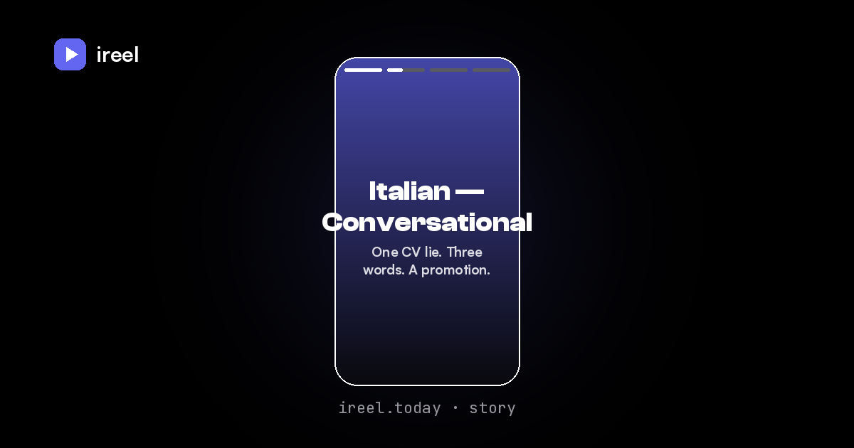Italian — Conversational