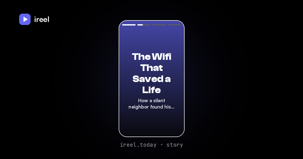 The Wifi That Saved a Life