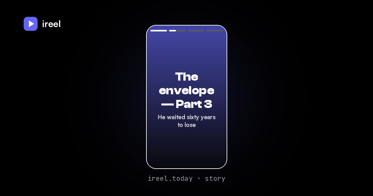 The envelope — Part 3